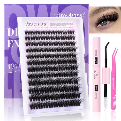 Mega Volume 80D High Density Cluster eye lashes
